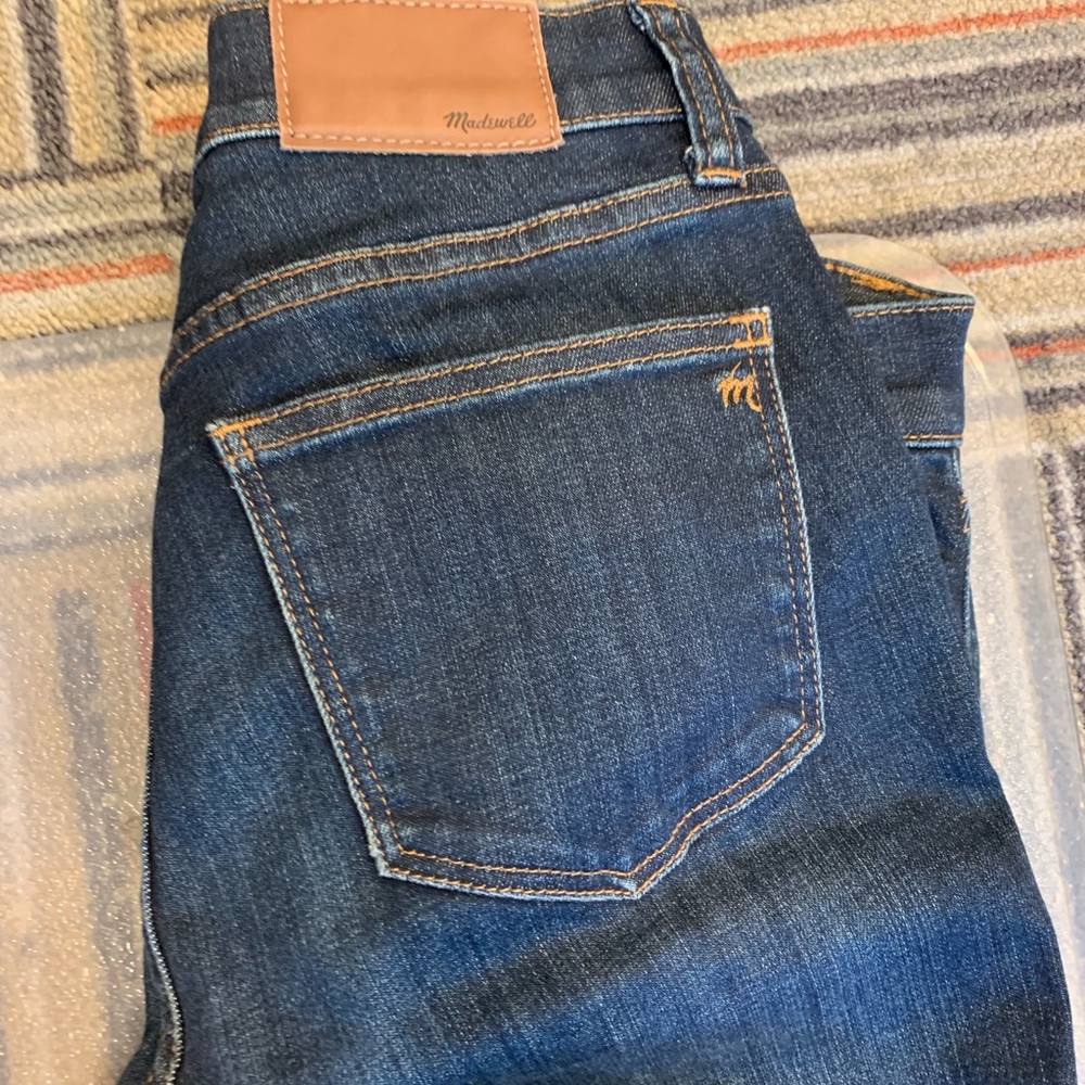Blue Madewell Skinny Jeans